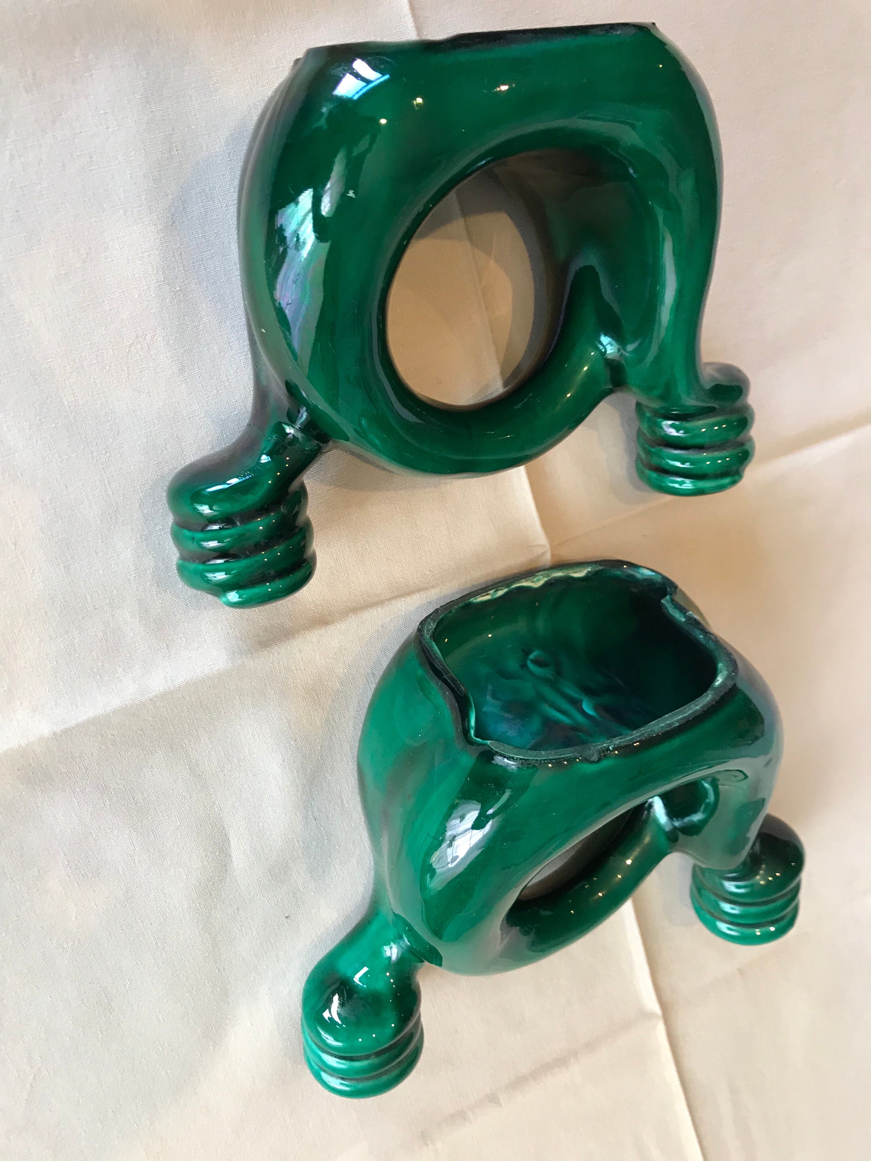 Pair of vintage candlesticks