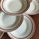 12 K&G Lunéville soup plates, Madrigal model