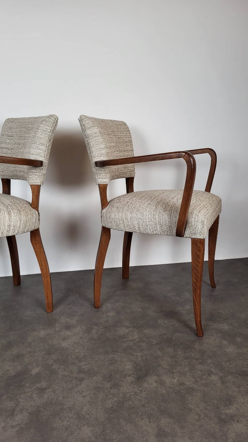 Paire de fauteuils bridge, 1950