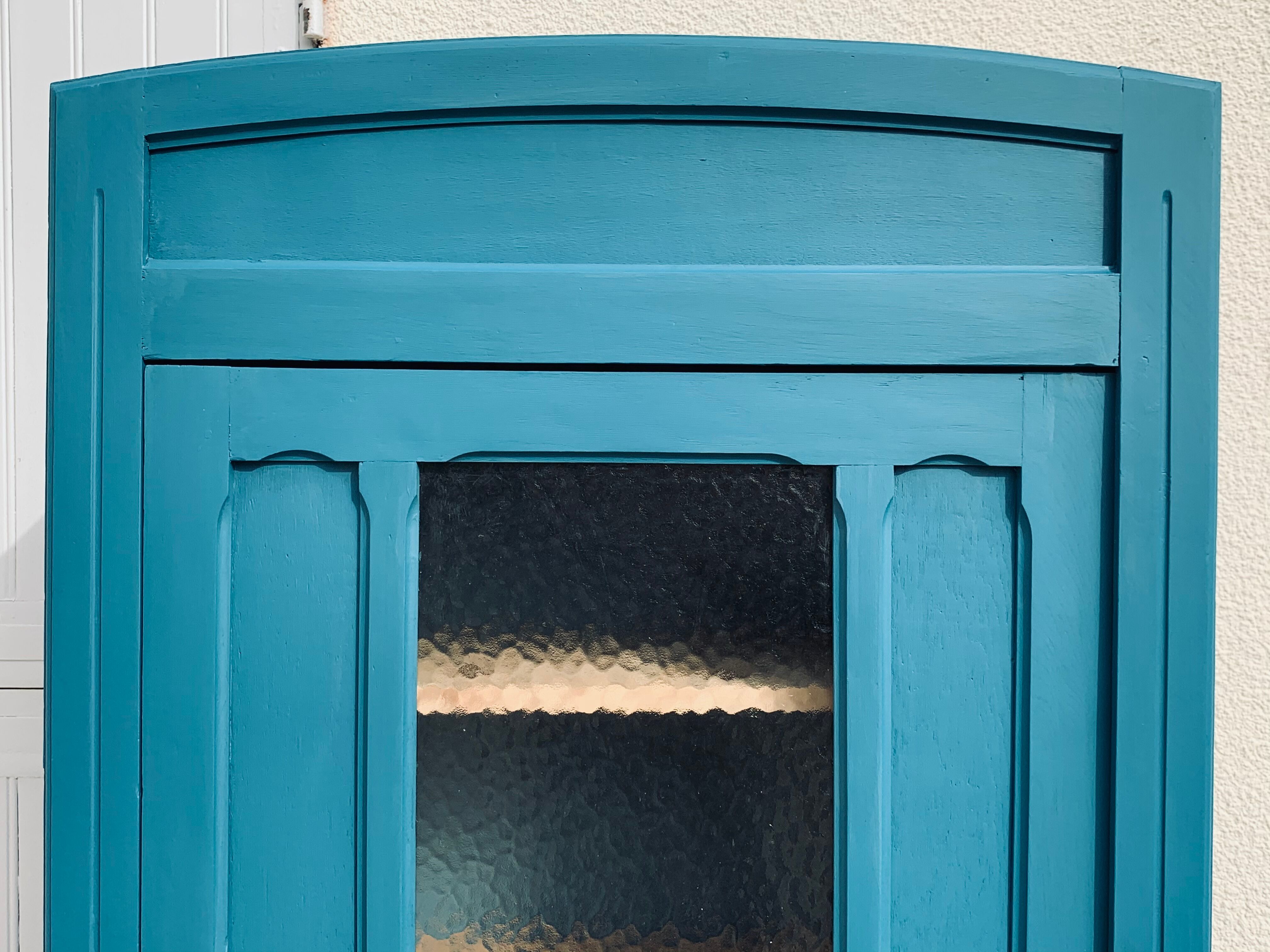 Glass-glazed Parisian wardrobe 1930