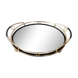 Vintage mirror tray 1950
