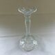 Glass candle holder