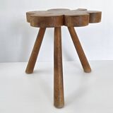 1950s clover tripod stool