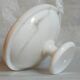 Standing cup in old white marble