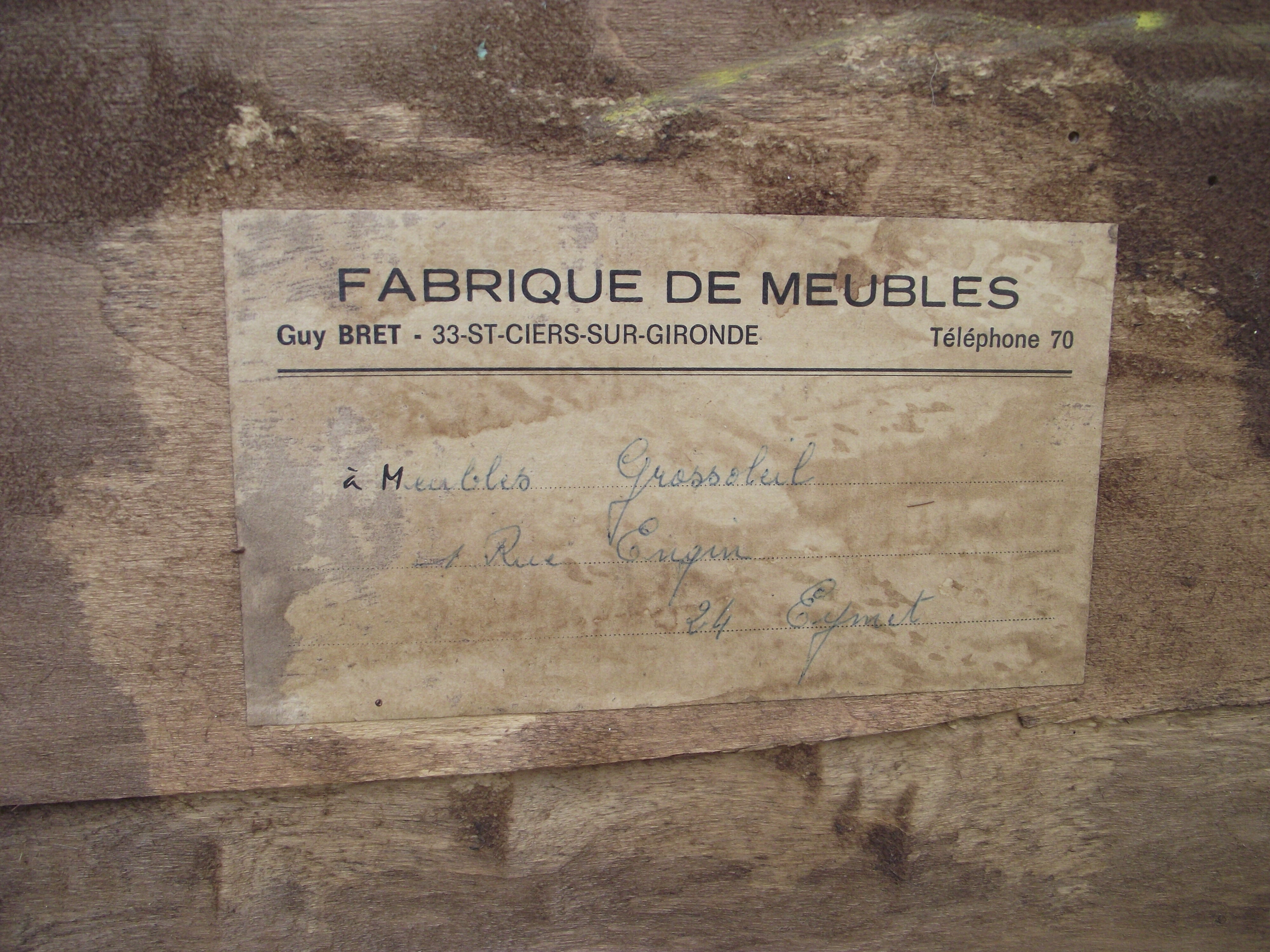 Parisian wardrobe one door