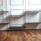 Vintage modular string wall shelf