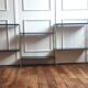 Vintage modular string wall shelf