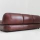 Vintage Sapporo Italian leather sofa Mobil Girgi 1970s