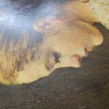 Old Table "The Reader" – Oil on Canvas – 18th Century Style