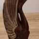 Ceramic soliflore vase with swan decor