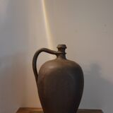 Brown terracotta jar