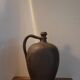 Brown terracotta jar