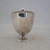 Pair of silverware saucepans