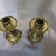 pair of Asian candlesticks from the 19th century in bronze