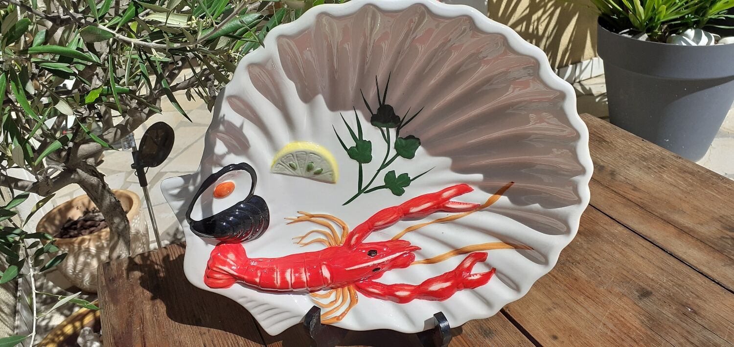 Seafood dish in a slurry