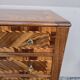 Commode Chiffonnier d'époque Louis XVI en marqueterie