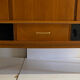Vintage wardrobe with compass feet from the 60s