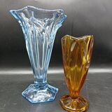 Vase duo Stölzle Hermanova Hut