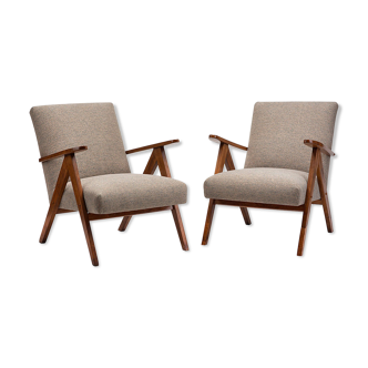 Paire de fauteuils VAR B-310 des années 1960