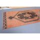 1970s Turkish Hand-Knotted Runner Rug 87x386