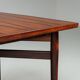 Arne Vodder large dining table in rosewood model 201 Sibast Denmark 1960