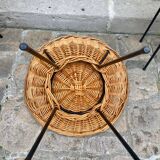 4 rattan chairs from 1950