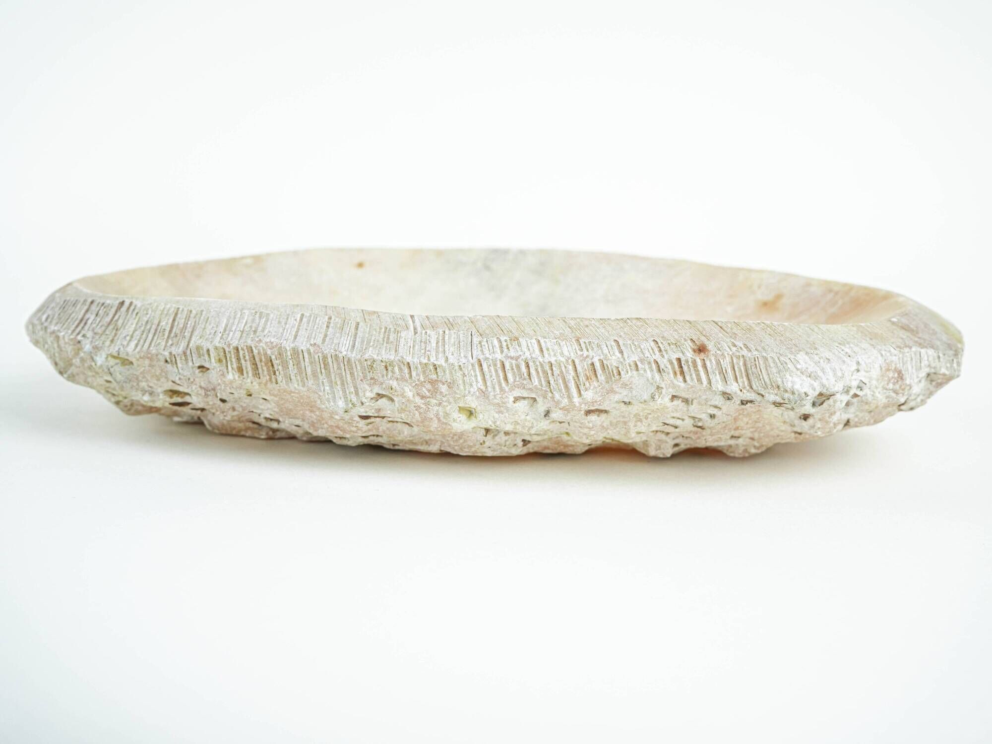 Stone platter with organic form in organic modern style, Europe, 1970s