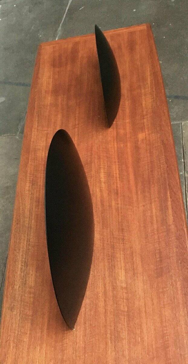 Postmodern Italian wall lamps model Piatto D9 by Sandro Colbertaldo and Paolo Rizzatto for Luceplan, set of 2.