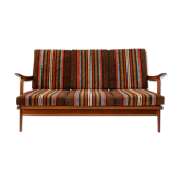 Teak 3-seater sofa, 1960s