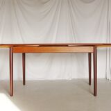 Danish teak H.P. Larsen extensible table