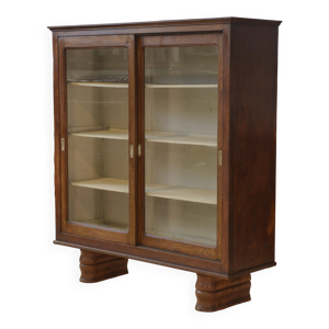 Vitrine en chêne des