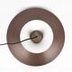 Danish vintage pendant lamp Radius by Erik Balslev, Fog og Morup, 1977