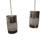 Lampes suspendues vintage Space Age, années 1970