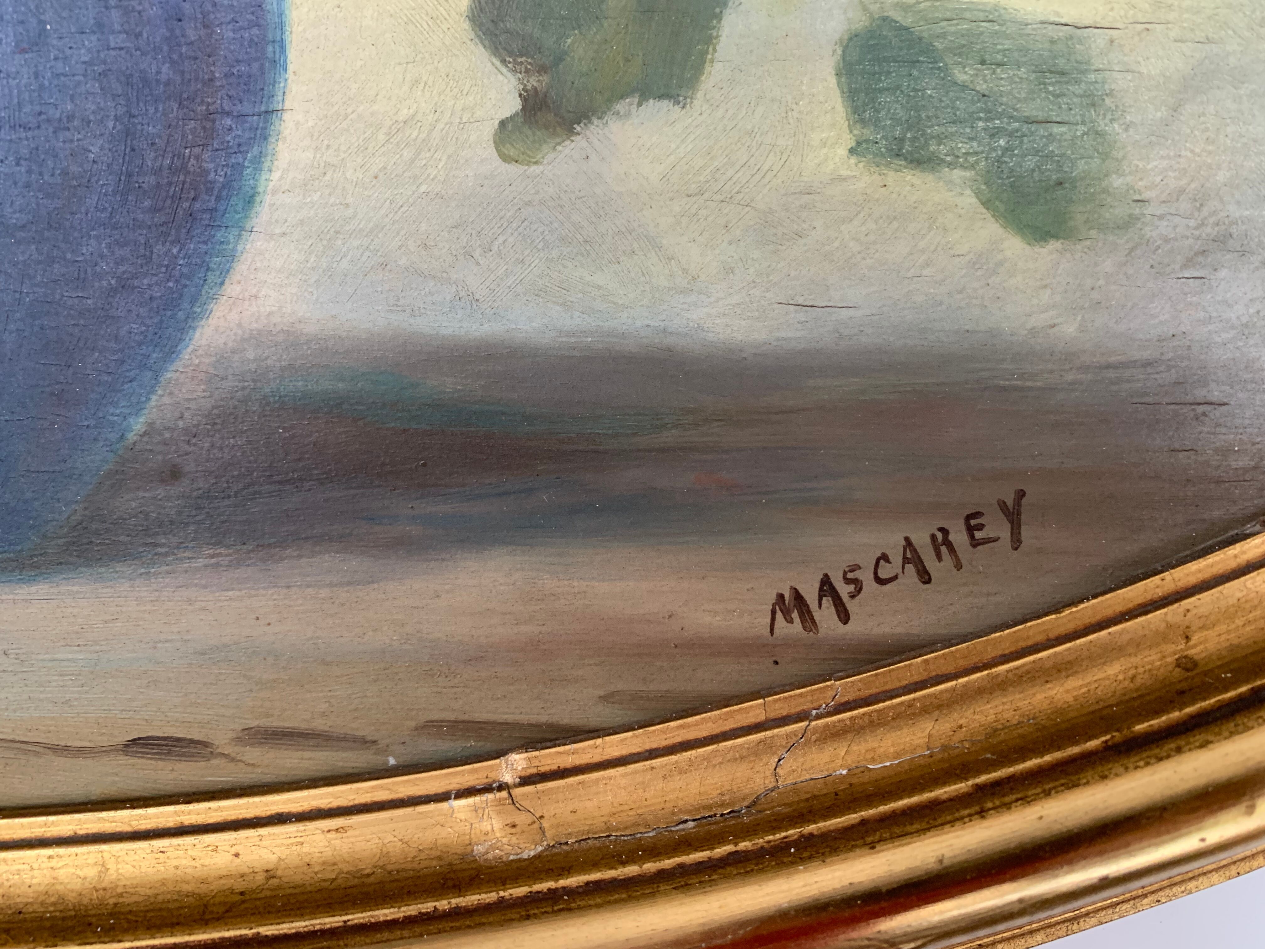 Painting bouquet of roses