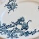 Assiette plate ancienne terre de fer - Boch Frères Keramis - Modèle Régent
