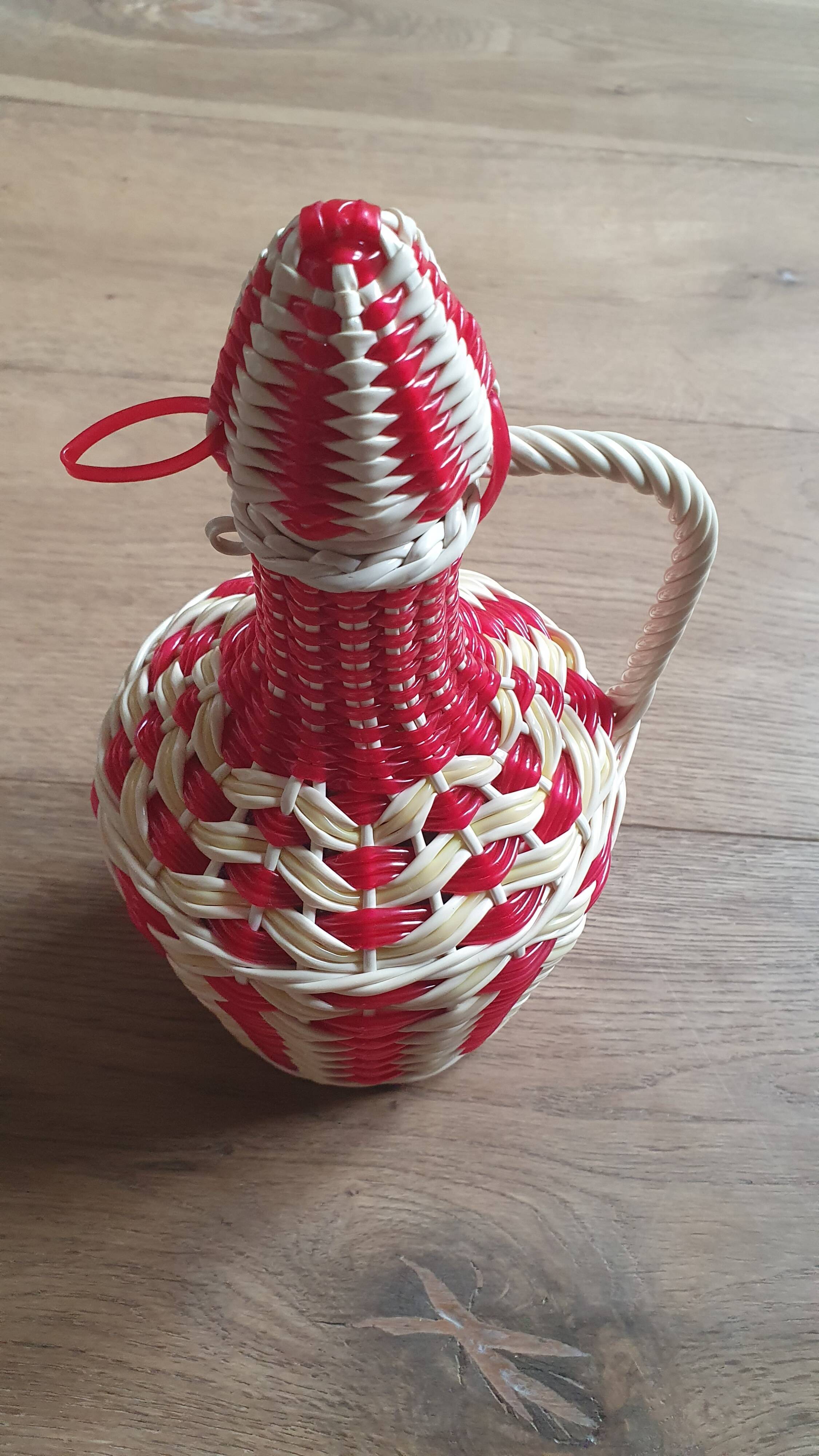 Vintage Scoubidou Bottle