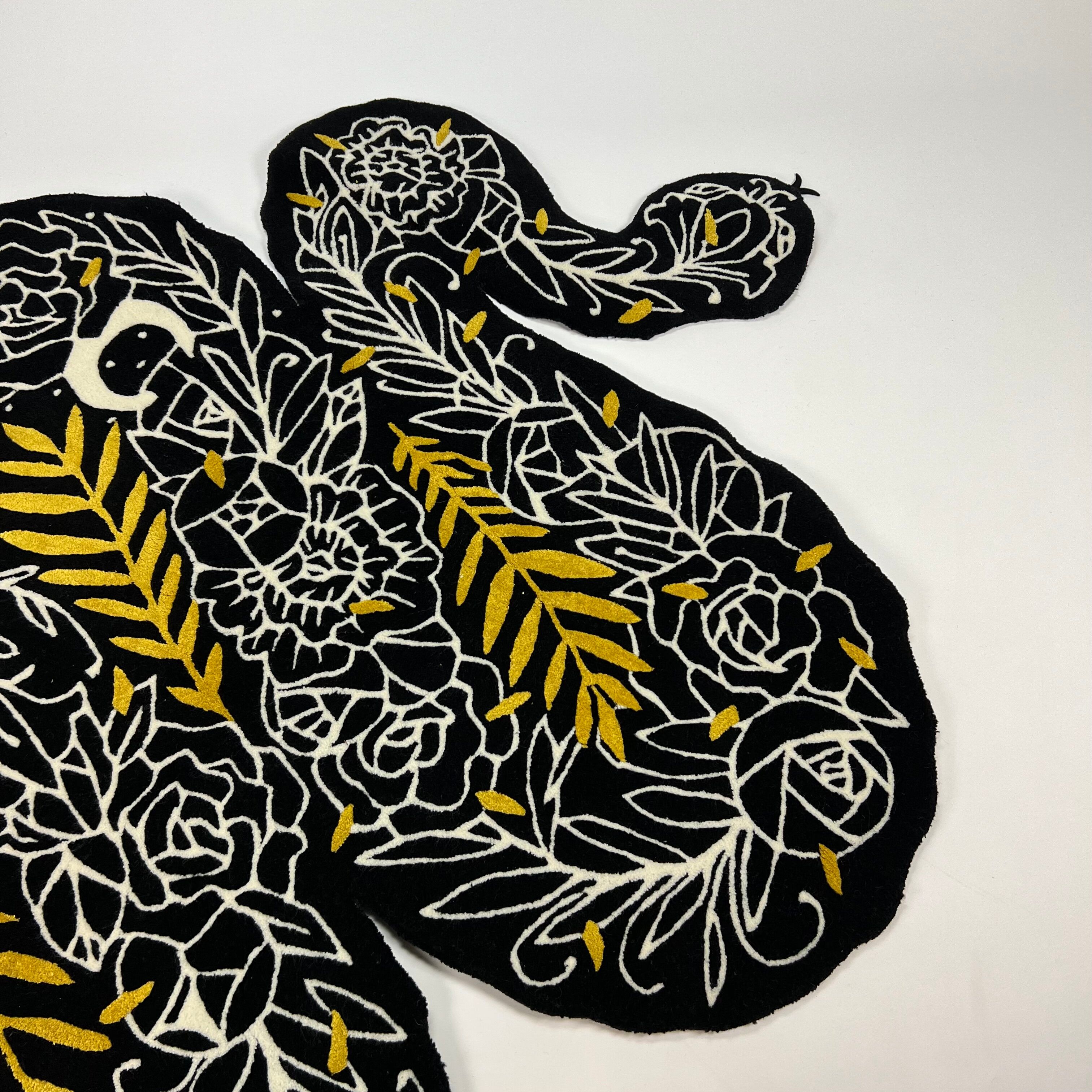Ikea Art Event 2019 Snake Rug by Supakitch