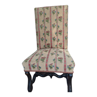 Chaise Louis XVlll os de mouton du 19eme siècle