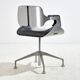 Chaise argentée par hadi teherani pour interstuhl (mk10281)