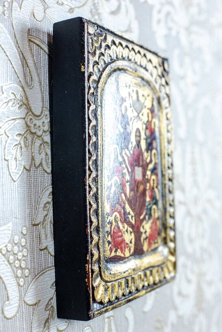 20th Century Icon of Jesus and the Twelve Apostles, 1890s