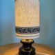 Lampe et abat-jour céramique vintage, 1970