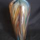 Grand vase balustre en verre de Murano, h - 30 cm.