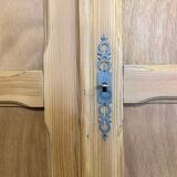 Parisian-style pine wardrobe, renovated