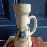 St. Clement blue flower pitcher