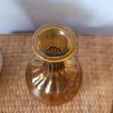 Small amber vase 70's