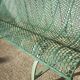 School bench or kindergarten, perforated metal, 50s/60