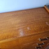 Commode Vintage En Chêne des années 60