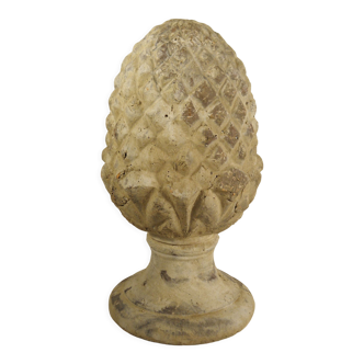Terracotta pine cone 25 cm