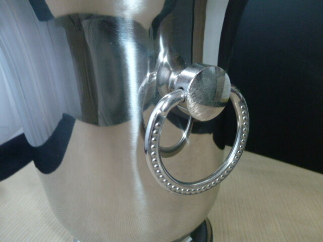 Guy Degrenne stainless steel champagne bucket
