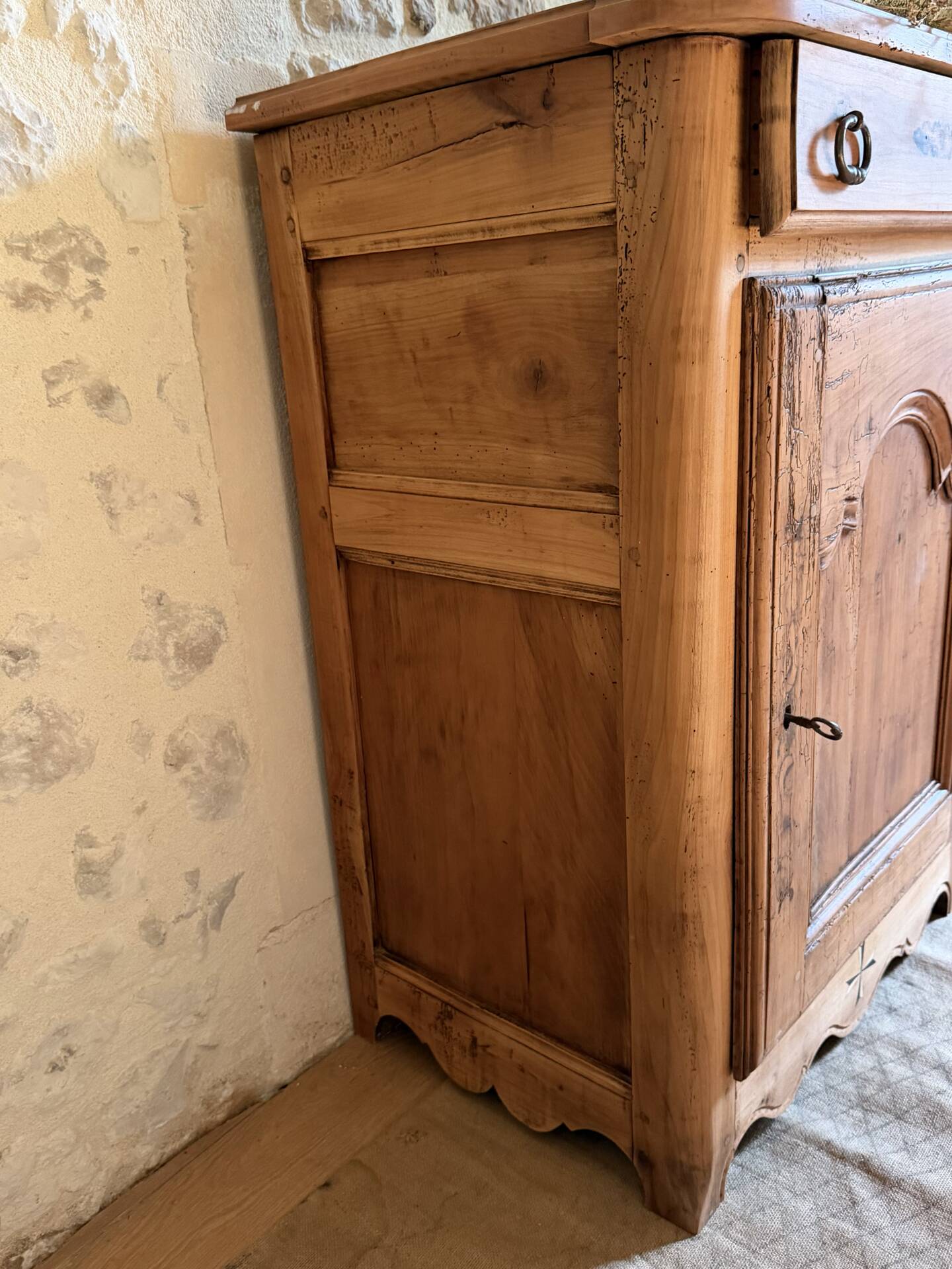 Confiturier, small renovated sideboard